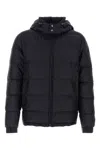 Valentino Iconographe Padded Jacket Hood In Sttoileiconographnavynavy