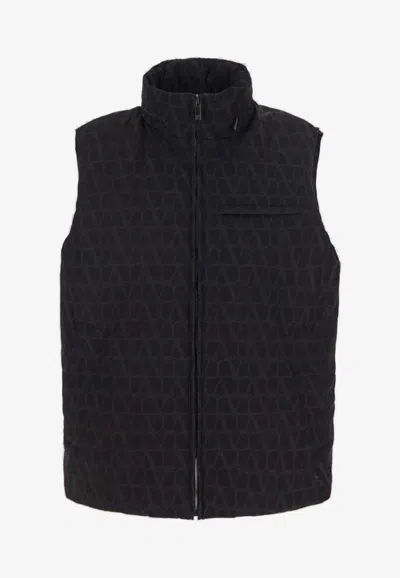 VALENTINO TOILE ICONOGRAPHE DOWN VEST
