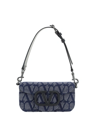 Valentino Garavani Toile Iconographe Handbag In Denim