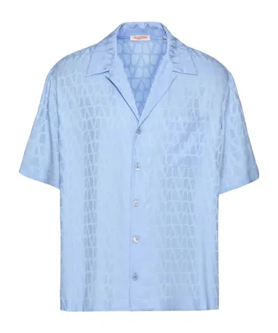 VALENTINO VALENTINO TOILE ICONOGRAPHE STRAIGHT HEM SHIRT