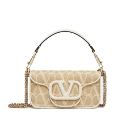 Valentino Garavani Toile Iconographe-jacquard Tote Bag In Nude