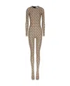 Valentino Toile Iconographe Jumpsuit In Nude