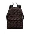 Valentino Toile Iconographe Leather-trim Backpack In Black