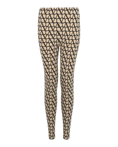 Valentino Toile Iconographe Leggings In Multi