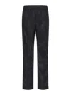Valentino Pantalone In Nylon Con Motivo Toile Iconographe All Over In Negro