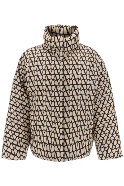 VALENTINO TOILE ICONOGRAPHE OVERSIZED PUFFER JACKET