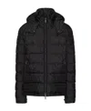 Valentino Toile Iconographe Padded Down Jacket In Black