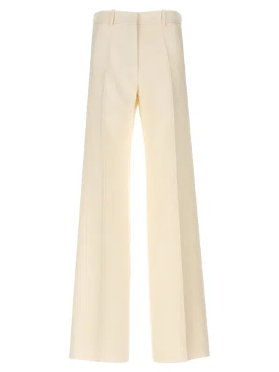 Valentino Toile Iconographe Pants Beige In Cream