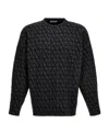 Valentino Toile Iconographe Sweater In Black