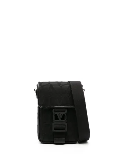 Valentino Garavani Toile Iconographe Crossbody Bag In Multicolor