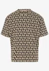 Valentino Toile Iconographe Print T-shirt In Multicolor