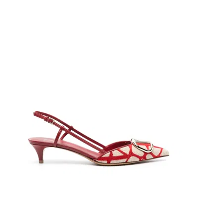 VALENTINO GARAVANI TOILE ICONOGRAPHE PUMPS