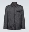 Valentino Black Toile Iconographe Reversible Shirt In Black