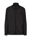 Valentino Black Toile Iconographe Reversible Shirt In Black