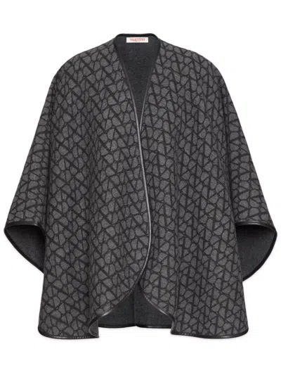 Valentino Toile Iconographe Scarf In Grey