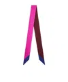Valentino Toile Iconographe Sharp Corner Scarf In Pink