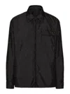 Valentino Black Toile Iconographe Reversible Shirt In Black