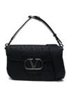 Valentino Toile Iconographe Shoulder Bag In Blue