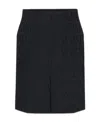 Valentino Bermuda Shorts In Silk With All-over Toile Iconographe Pattern In Black