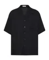 Valentino Toile Iconographe-pattern Silk Shirt In Black