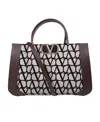 Valentino Toile Iconographe Tote Bag In Black