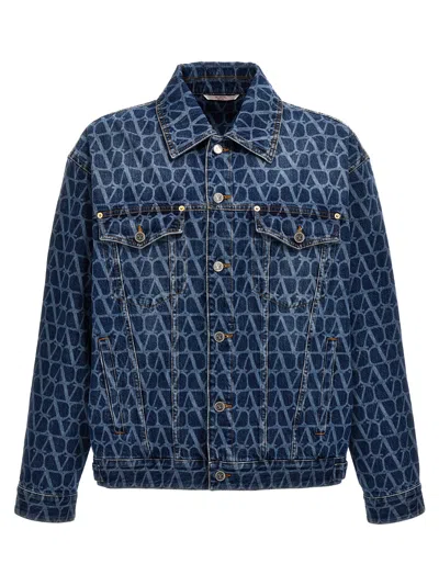 Valentino Toile Iconographe  Denim Jacket