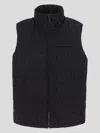 Valentino Toile Iconographe Down Vest In St. Toile Iconograph Nero/nero