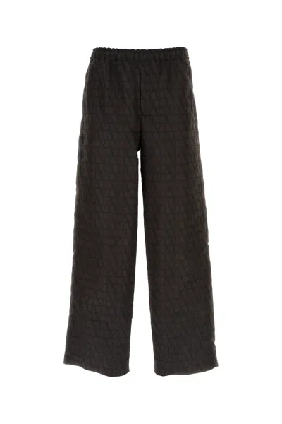 VALENTINO TOILE ICONOGRAPHE WIDE-LEG PANT