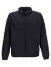 Valentino Windbreaker Iconographe Geometric Pattern In Blue