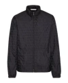 Valentino Iconography Nylon Jacket In Black