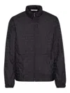 Valentino Iconography Nylon Jacket In Blue