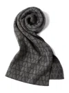 Valentino Garavani Toile Iconographe Wool And Cashmere Scarf Woman Light Grey Uni
