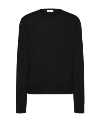 VALENTINO VALENTINO TOILE ICONOGRAPHE JACQUARD KNIT JUMPER