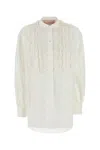 Valentino Blouse Cotton Blend Long Sleeves