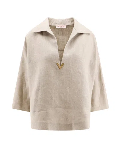 Valentino Top In Beige