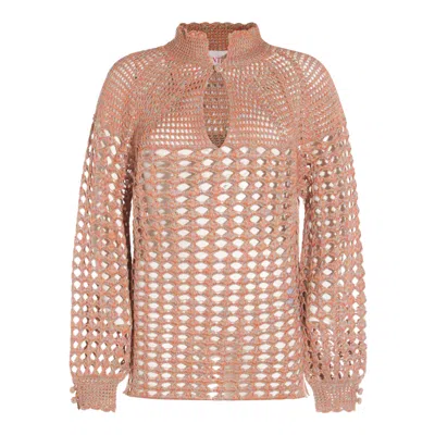 VALENTINO TOP BROWN