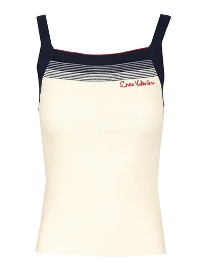 VALENTINO TOP / CANOTTA MAGLIA | SOLID | WOOL TOPS MULTICOLOR