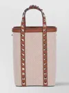 Valentino Top Handle Studded Strap Chain Crossbody