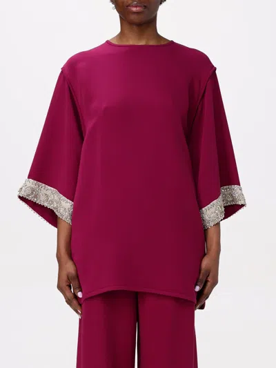 VALENTINO TOP VALENTINO WOMAN COLOR CYCLAMEN,421733111