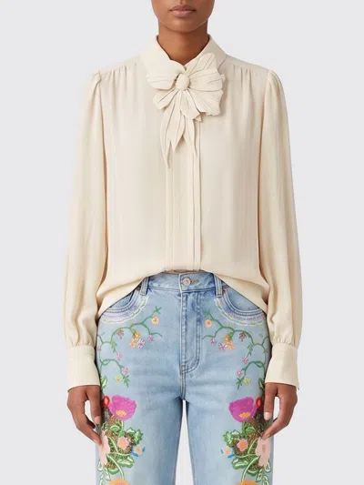 Valentino Silk Blouse In Neutral