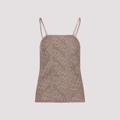 Valentino Tops Multicolour In Gray