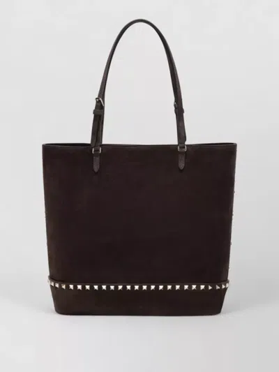 Valentino Garavani Tote Bag In Brown