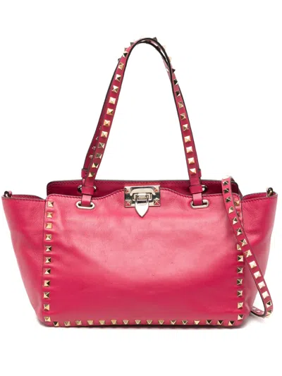 Pre-owned Valentino Garavani Tote Handbag In Pink
