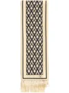 Valentino Garavani Toute La V Scarf In Neutrals