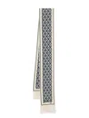 Valentino Toute La V Scarf In Neutrals