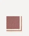 Valentino Garavani Women Toute La V Silk Scarf In Red
