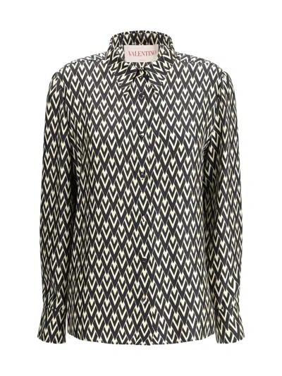 VALENTINO TOUTE LA V TWILL SHIRT