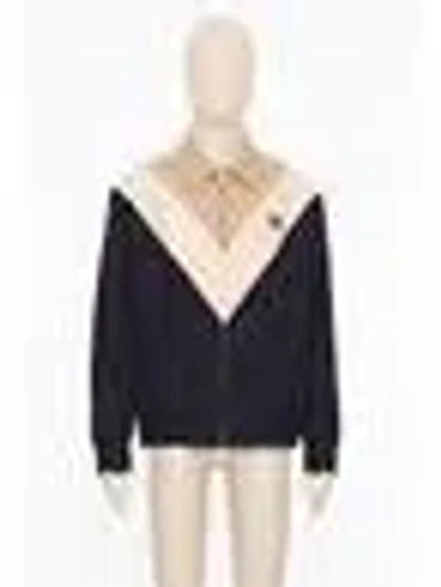 VALENTINO TOUTE LA V WOOL AND COTTON JACKET