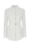 Valentino Garavani Women White Poplin Overcoat