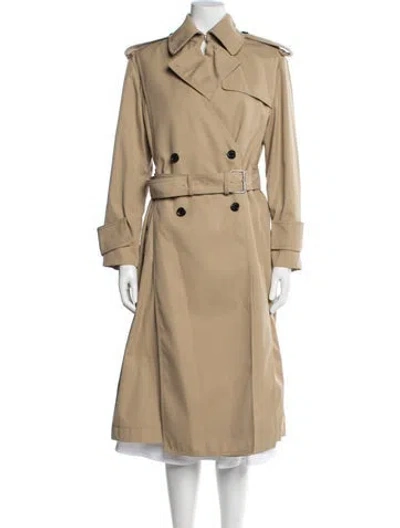 Pre-owned Valentino Trench Coat In Neutrals